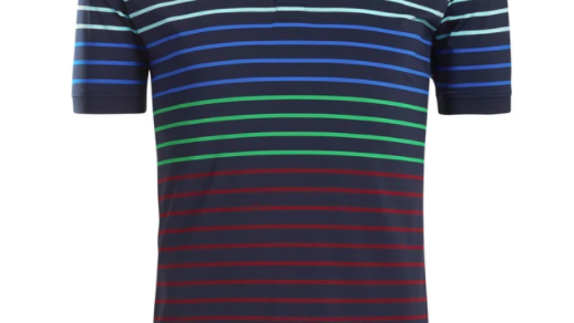 VARIEGATED STRIPE POLO